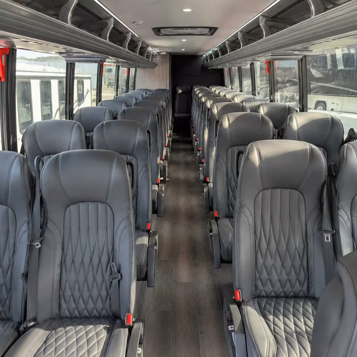 30 passenger minibus interior
